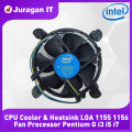 Intel Pentium CPU Cooler Fan & Heatsink for LGA 1150 1151 1155 1156 | Quiet Cooling Solution. 