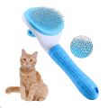 Button brush for cats and dogs /Pet Button Brush - 1 Push Remove Hair for Cats Dogs Random Color. 