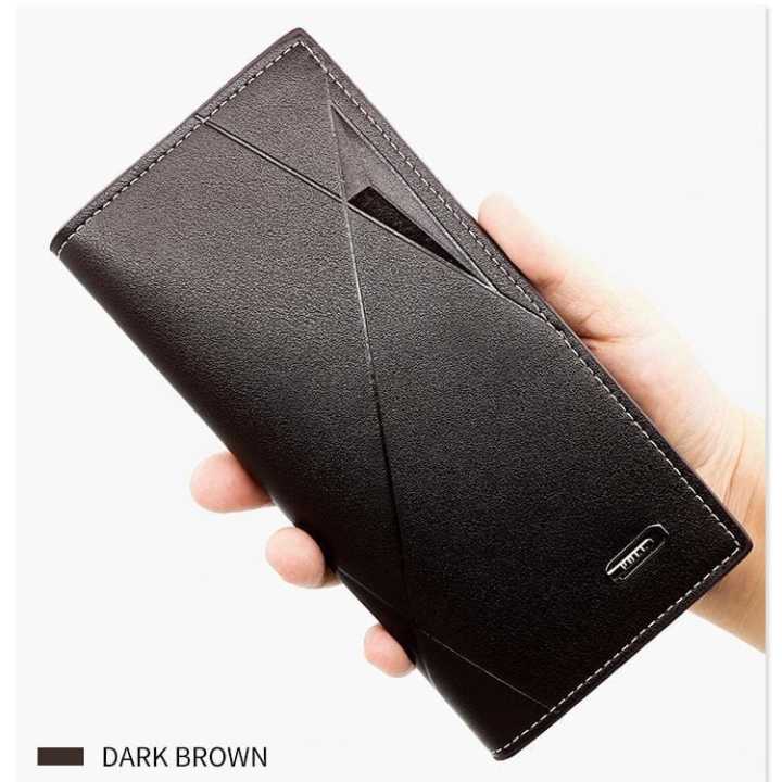 Qivis%20Men's%20Thin%20Soft%20PU%20Leather%20Long%20Wallet%20%E2%80%93%20Slim%20Design%20for%20Men%20-%20Image%202