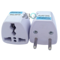 3 Pin to 2 Pin Adapter Universal Travel Adapter in 2 Pin, Euro Plug to Universal Adapter converter, 3 Pin to 2 Pin Round Switch Converter, Travel Adapter and Converter in White Color. 