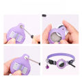 Pet GPS Accessories Anti-Lost Cat Collar Apple Airtag Tracker Protective Case With Bell Reflective Cat Necklace Kitten tool. 