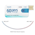 2X Temperature Data Logger TempU05 60 Days PDF Report Temperature Recorder Single Use USB Temperature Record Instrument. 