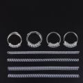 4pcs Ring Size Adjuster 4 Styles Spiral Based Insert Tools Jewelry Parts craft. 