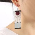 Drop Earrings Anime Acrylic Demon Slayer Kimetsu No Yaiba Blade of Ghost Boucles d'oreilles Women Men Girl Gift Party Jewelry. 
