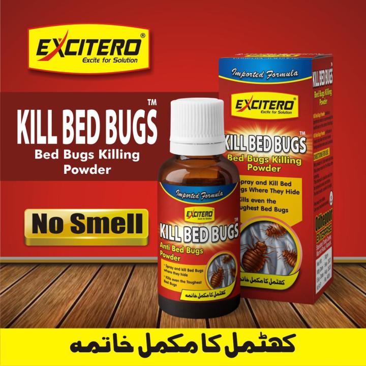 Kill Bed Bugs Powder For Spray Without Smell