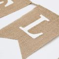 XINQIUS Welcome Home Banner Burlap Sign Party Buntings for Welcome Party Great for Baby Shower, Wedding Home Party Decor. 