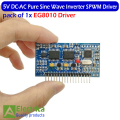 5V DC-AC Pure Sine Wave Inverter SPWM Driver Board EGS002 12Mhz Crystal Oscillator EG8010 + IR2113 Driving Module LCD by Electrica. 