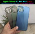 Paper Back Ultra Slim Fit For iPhone 12 Pro MAX (6.7inch) Back Cover with Full Camera Protection. 