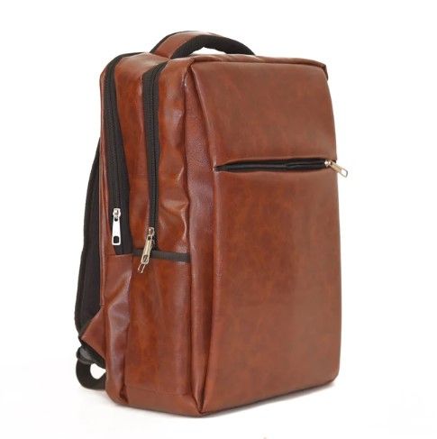 Bagx Leather Laptop Backpack For Unisex