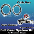 Full Gear System Kit For Mountain Bicycle. 