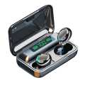 M10 TWS Airpods _ with Super Sound & High Quality Touch Sensors True Stereo Headphones with Built in Mic 10m Transmission Bluetooth Wireless Earbuds , Charging Case Sport Headset for all Bluetooth Smart devices. 