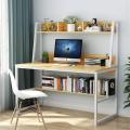 Office Table Desktop Table With Hutch And Book Shelf Office Desk Laptop Table Computer Table Study Table Writing Table For Home & Office. 