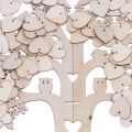 Family Tree Wedding Guest Book, 3D Wooden Guest Sign Book Rustic Wedding Party Decorations. 