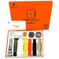 7 In 1 Ultra Smart Watch | Ultra Smart Watch For Boys & Girl | Ultra Smart Watch With Chain | Ultra Smart Watch With Charger | NFC Bluetooth Calls Premium Smart Watch | Fitness Smart Watch For Android/IOS | Crown Working Smart Watch | Smart Watch With Box. 