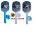 New Rechargeable mosquito racket, Original Yes'o Company, 2 in 1 UV light Insect Killer Racket & Lamp with stand, ,  Advanced bug zapper, Heavy duty fly swatter. 