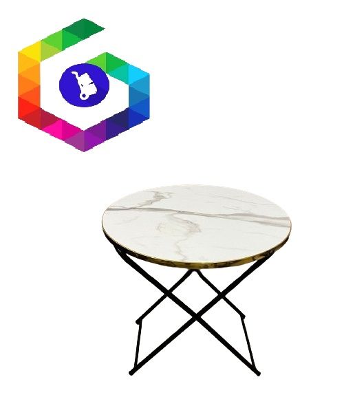 Folding Table Coffee Table Dining Table and Laptop Table Wooden Top Metal Legs