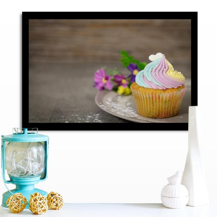 eMall Food and Kitchen Photo Frame With Glass For Wall Hanging on A4 8x12 Inches  Premium Glossy Photo Paper Picture Frame for Home Decor and Decoration Accessories