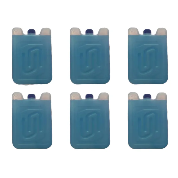 Refreezable 6   ice pack Bottle for ice Box air Coolers, ac Cooler and DC Cooler, Refreezable ice pack