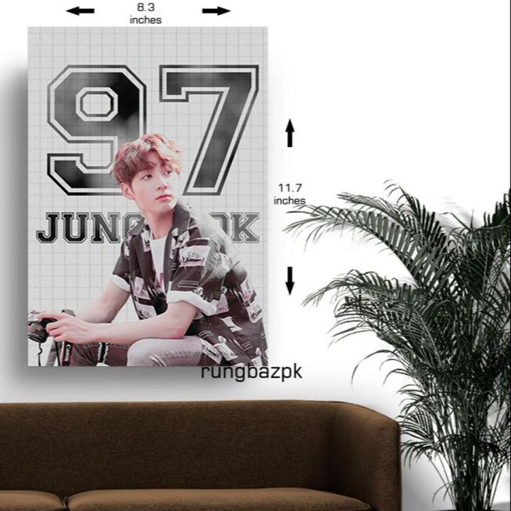 JK Jeon Jung-kook bts Poster