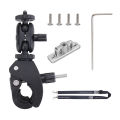 Compatible with DJI RC/RC2 remote control, bicycle mount, bicycle riding, outdoor , fixed mount. 