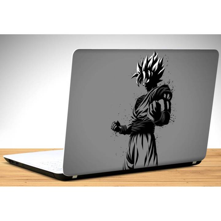 dragon ball z goku, cartoon, games  , Laptop Skin Vinyl Sticker Decal, 12 13 13.3 14 15 15.4 15.6 inch Laptop Skin Sticker Cover Art Decal Protector Fits All Laptops