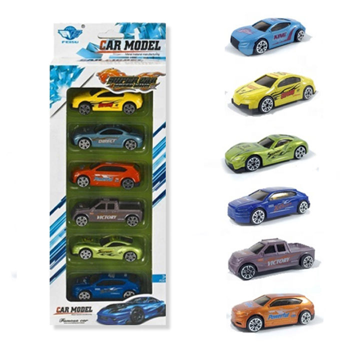 pcs Set Metal-Die-Cast Model Car toy vehicle for kids