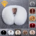 Windproof Faux Collar Cozy Faux Fur Neck Warmer Scarf for Winter Unisex Design less Than Women Winter Fake Collar. 