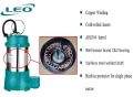 LEO SPM-37A , 370 WATT / 0.5 HP , HIGH PRESSURE CAST IRON PERIPHERAL SUBMERSIBLE PUMP WITH FLOAT SWITCH FOR AUTOMATIC OPERATION , EURPEON STANDARD. 