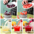 GenZee Pick Electric Citrus Juicer Blender Machine - USB Rechargeable Automatic Orange Lemon Juicer Machine Mini - Fresh Fruit Juice Maker Juicer Blender Machine Mini for Home Kitchen Travel Durable Juicer Machines For Daily Use. 