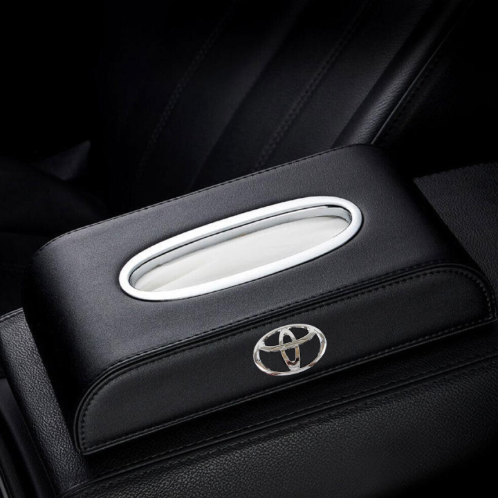 Universal%20Car%20TOYOTA%20Monogram%20Black%20Leather%20Tissue%20Box%20High%20Quality%20-Easy%20to%20Fix%20-%20Pu%20Leather%20-%20Office%20-%20Image%207