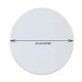 1 Piece Of 10X10 Inches Round Canvas For Painting - Canvas Board. 