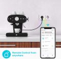 4 in 1 Maxcio Smart Wifi Socket Switch 2200W 10A with 2 USB Ports 2.1A and Smart Lamp, Smart Timer Switch, Smart Wlan WiFi Socket, Intelligent Smart Plug, Compatible with Alexa Google Home, App Control, Timing Function - 4 Switch per Pack. 
