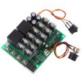 DC 10-55V 12V 24V 36V 48V 55V 100A Motor Speed Controller PWM HHO RC Reverse Control Switch with LED Display. 