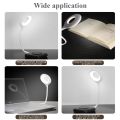 Voice Control USB Selfie Ring Light LED Selfie Lamp Ring Phone Selfie Ring Light for Phone Laptop Notebook PC Computer | Voice Operated LED Smart Night Light Lamp 360 Adjustable Desk Lamp. 