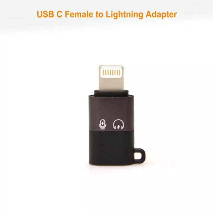 Wireless Microphone Connector Type C to IOS for Wireless Mic Lavalier Connector For K8 - K9  Mic