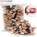 Luxury 【2025 Version】 Tool Makeup Bulk Double Sided Eyeshadow Disposable Batch/100 Pieces Wholesale Mini Portable Brush Sponge Eyeshadow Applicator. 