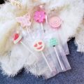 Transparent Frosted Package Handmade Lollipop Packaging Bag Machine Sealing Candy Sugar Bags. 