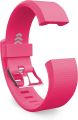 Soft Silicone Sport Watch Strap Band Replacement For Fitbit Charge 2 Wristband Bright Pink. 
