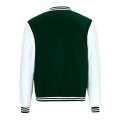 Monkeez Dark Green Varsity Jacket (Unisex). 