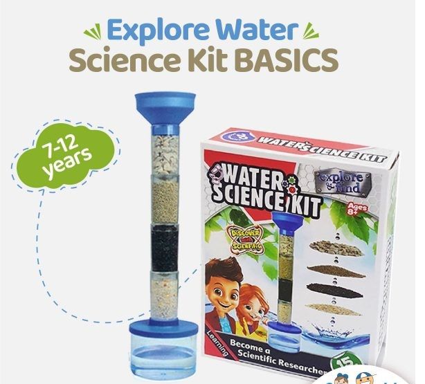 Water Filtered  Science  Experiment Toy Educational Learning Explore Water Science For Kids