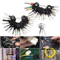 8PCS Tool set  Circuit Board Auto Plug Wire Harness Terminal Extraction Pick Connector Crimp Pin Back Needle Remove Tool Set. 