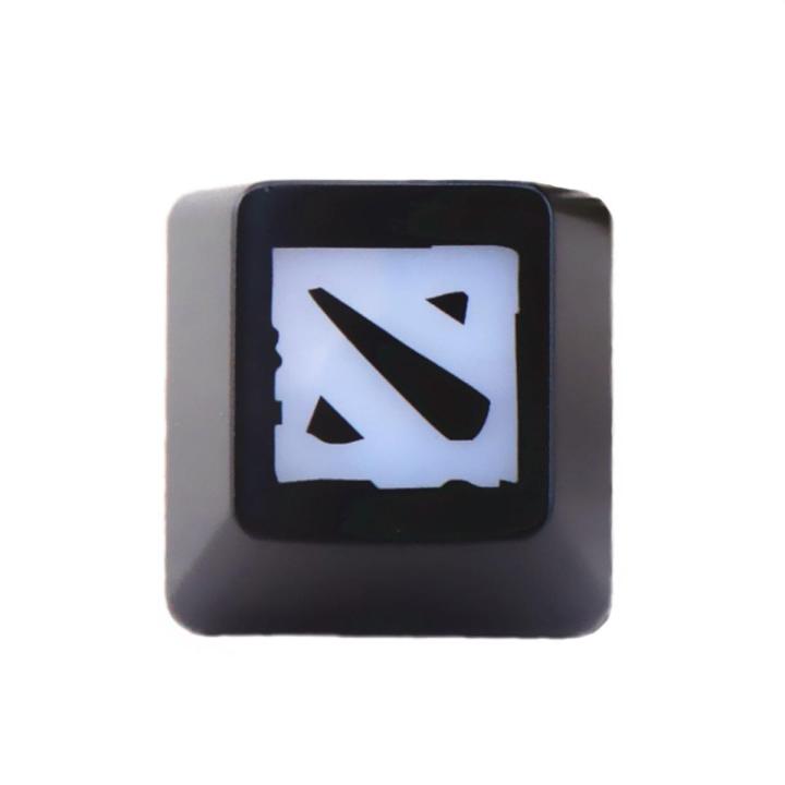 1PCS Custom Keycaps ABS Backlit Keycap For World Of Warcraft DOTA Gaming Key Cap For Mechanical Keyboard Key Caps R4 Height