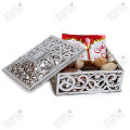 Plastic Hollow Style Favor Candy Plastic Gift Box - Pack 12 For Wedding Engagement, Baat Pakki, Mehendi, Ceremony, Nikkah, Valima, Party Favor Gift, Baby Shower, HBD Party Gift Box, Birthday, Gift Pack Boxes. 