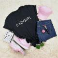 sadgirl shirt sad girl t-shirt tumblr shirt aesthetic clothing. 