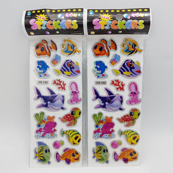 STICKERS PACK FOR NOTEBOOK DIARY DECORATIONS PACK OF 4 STICKERS