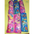 One Pack of 6Pcs Simple School Pouches for kids. 