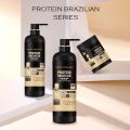 Keratin Brazilian Protein Shampoo & Conditioner Hair Mask With Argan Oil 1000ml Pack of 3. 