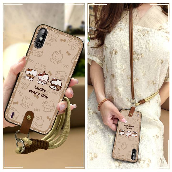Anti-knock%20protective%20Phone%20Case%20For%20Tecno%20Spark%20GO/KC1%20TPU%20Soft%20case%20Silicone%20Full%20wrap%20Necklace%20Anti-dust%20Cute%20Cartoon%20-%20Image%204