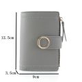 【Happytree】 Women Wallets Small Fashion Brand Leather Purse Women Ladies Card Bag For Women 2020 Clutch Women Female Purse Money Clip Wallet. 