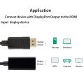 Mini Displayport And DP To HDMI Converter dp to hdmi female Display Port Male To HDMI cable Converter Adapter For PC. 